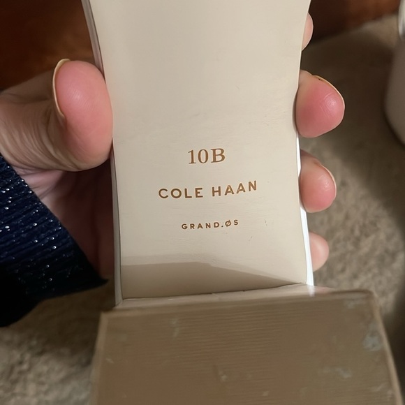 COLE HAAN Leopard Print Heels Sandals Size 10 B Excellent Condition Like… - Picture 8 of 12